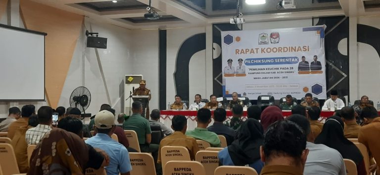 Bupati Aceh Singkil Ajak Semua Pihak Sukseskan Pilchiksung