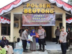 Aksi Sosial Polres Nagan Raya: Bantuan Sembako untuk Warga Beutong