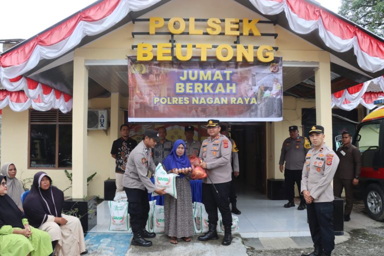 Aksi Sosial Polres Nagan Raya: Bantuan Sembako untuk Warga Beutong
