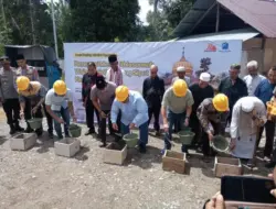 Kegiatan Khanduri Raya Warnai Dimulainya Pembangunan Mesjid MGK