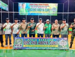 Turnamen Voli Piala Bergilir PKB Abdya Cup I Dimulai