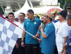 Warga Tumpah Ruah Ikut Jalan Santai Keluarga di Kota Jantho