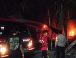 Kebakaran Hanguskan Rumah Warga di Seunagan Timur