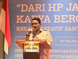 Kemenparekraf Dorong Santri Aceh Besar Kuasai Industri Kreatif Digital