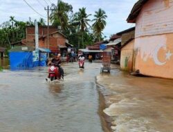Banjir Rendam Tiga Kecamatan di Aceh Jaya