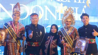 Agam–Inong Aceh Raih Gelar Duta Wisata Pendidikan Indonesia 2025