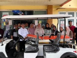 RSUCM Ganti Brankar Dorong dengan Mobil Listrik untuk Angkut Pasien