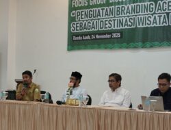 Aceh Perkuat Branding Wisata Halal Lewat FGD Disbudpar