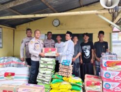 Pesantren di Blang Mangat Terima Bantuan Alumni Akpol