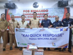 KAI Quick Response Bantu Pemulihan Korban Bencana di Aceh