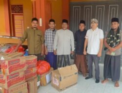 Bantuan Polres Lhokseumawe Jangkau Dayah di Desa Keutapang