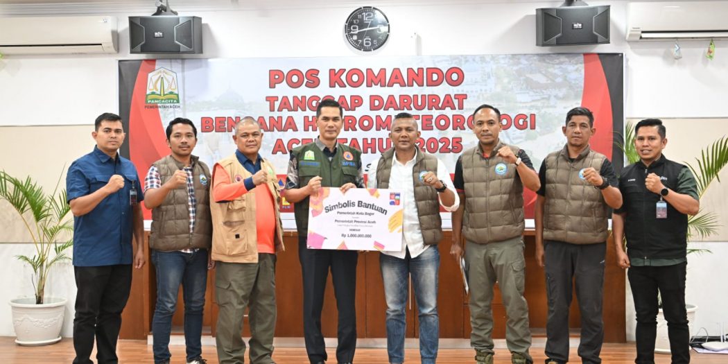 Aceh Terima Dukungan Pemkot Bogor untuk Pemulihan Pascabencana