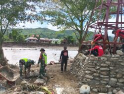 Delapan Jembatan Gantung Kemhan Dibangun di Aceh Pascabanjir