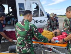 Helikopter Kemhan Evakuasi Pasien Darurat dari Bener Meriah