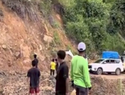 Jalan Terangun-Babahrot Sudah Bisa Dilintasi Kendaraan