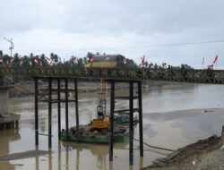 Jembatan Krueng Tingkeum Berlaku Sistem Buka-Tutup Setiap 1 Jam