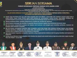 Forkopimda Banda Aceh Imbau Warga Tak Rayakan Tahun Baru