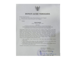 Pemkab Aceh Tenggara Larang Pedagang Naikkan Harga di Masa Darurat