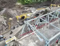 Perbaikan Jembatan Tenge Besi Bener Meriah Rampung