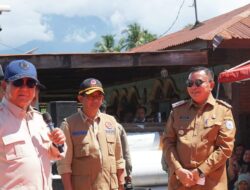 Prabowo Tinjau Korban Banjir Aceh Tenggara