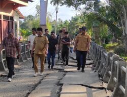 Akses Terdampak Banjir, Syech Muharram Turun ke Teupin Batee