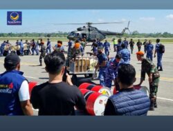 NasDem Aceh Kirim 21 Ton Bantuan untuk Korban Banjir via Darat dan Udara