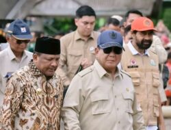 Prabowo dan Mualem Tinjau Banjir Aceh, Jembatan Bailey Dipercepat