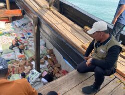 Bantuan Aceh Besar untuk Korban Banjir Diberangkatkan dari Ulee Lheue