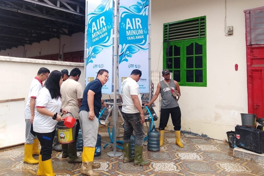 Krisis Air Bersih, Yayasan Hainan Kualasimpang Boyong Empat Water Power
