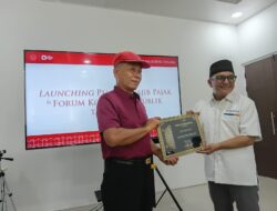 KPP Pratama Launching Piagam Wajib Pajak dan Forum Konsultasi Publik