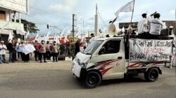 Aksi di Abdya, Desak Presiden Tetapkan Bencana Nasional