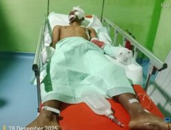 Seorang Pemuda di Aceh Singkil Dibacok Saat Tidur