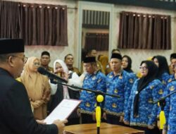 Bupati Aceh Tenggara Lantik 58 Pejabat, Tekankan Kinerja dan Integritas
