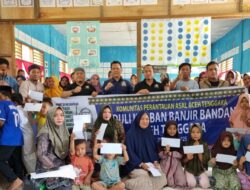 IKMAT Nusantara Bantu Rp100 Juta bagi Korban Banjir Aceh Tenggara