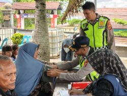 Respons Cepat Polres Bener Meriah: Dokkes Turun ke Pengungsian