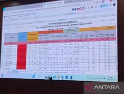 Jumlah Pengungsi Bencana Aceh Capai 831.124 Jiwa