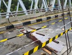 Oprit Jembatan Krueng Meureudu Kembali Fungsional