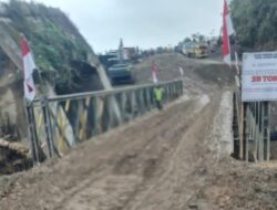 Jembatan Bailey di Wihni Pase Rampung, Akses ke Bener Meriah Mulai Normal
