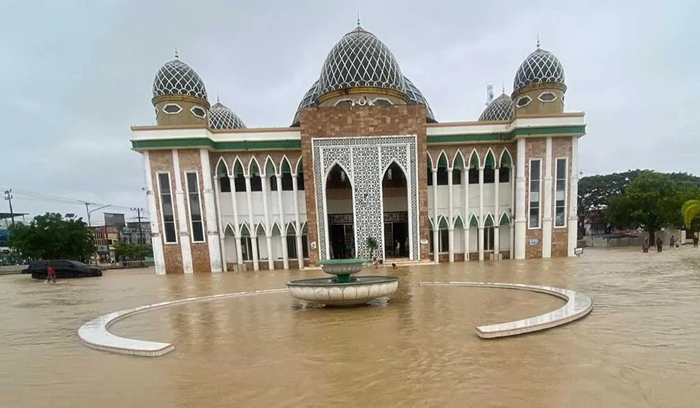 24 Masjid di Aceh Timur Rusak Akibat Banjir