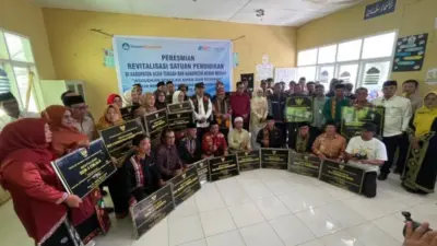 53 Sekolah di Aceh Tengah dan Bener Meriah Selesai Direvitalisasi
