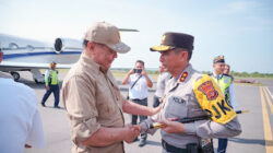 Menko Polkam Tinjau Huntara Pascabencana di Aceh Utara