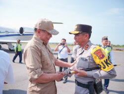 Menko Polkam Tinjau Huntara Pascabencana di Aceh Utara