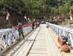 Jembatan Bailey Rampung, 16 Desa Tak Lagi Terisolir