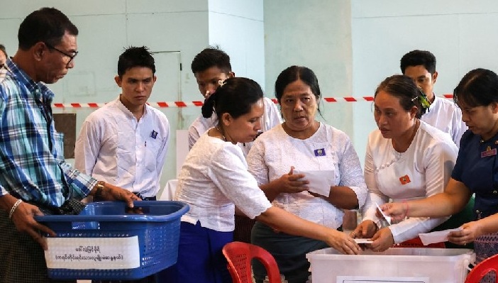 Myanmar Gelar Pemilu di Tengah Konflik Bersenjata