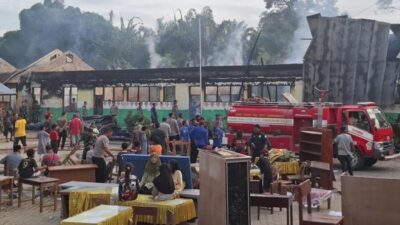 SDN 5 Kuta Makmur Terbakar, Diduga Akibat Korsleting Listrik