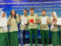 Tim SMAN 3 Raih Gold Medal dan Spesial Award di Thailand