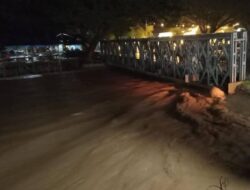 Hujan Malam Tahun Baru, Debit Sungai Kali Bulan Aceh Tenggara Naik
