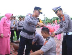 Awal 2026, Puluhan Personel Polres Aceh Utara Terima Kenaikan Pangkat