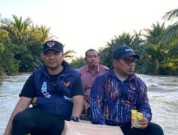 Muslim Ayub Salurkan Bantuan ke Sejumlah Wilayah Terdampak Bencana