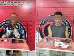 Polres Aceh Utara Ringkus Kurir dan Bandar Sabu